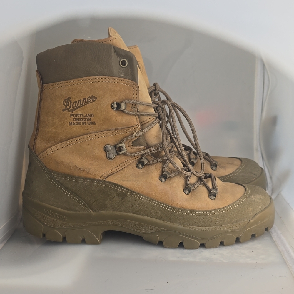 Danner Tan and Olive Men's Boots